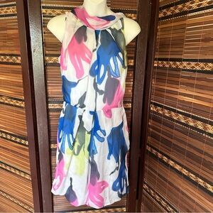 🌟3/$20🌟 Easley watercolor dress. Size Small. Open back.